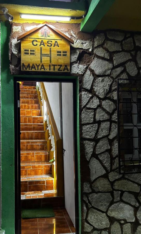 Casa Maya Itza Flores Bagian luar foto