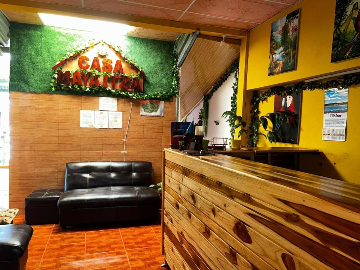 Casa Maya Itza Flores Bagian luar foto